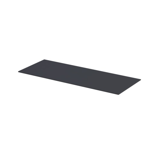 Blat łazienkowy czarny mat 120 cm Oristo