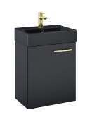 Zestaw szafka z umywalką czarna
