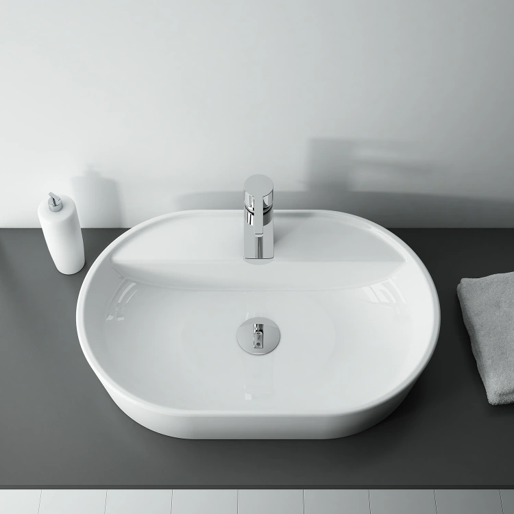 Umywalka na blat 62 cm.