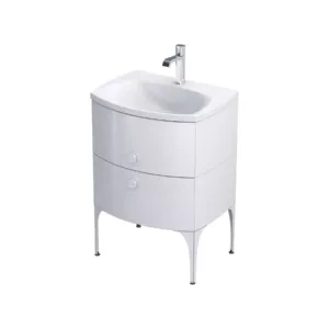 Szafka Oristo Louis OR50-SD2S-102-1 biały połysk *Wysyłka Gratis*