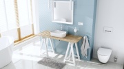 Nowoczesna umywalka ceramiczna Lukka oval 50