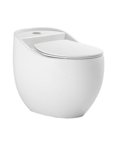 Kompakt biały Wc z deska  SILIA RIM Lavita