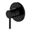 Bateria Omnires y  prysznicowa podtynkowa czarna  Y1245BL