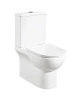 Kompakt biały, sedes  WC Posejdon Lavita z deska 