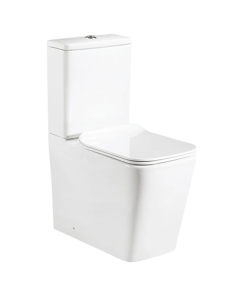 Kompakt biały  WC z deska Tryton biały Lavita