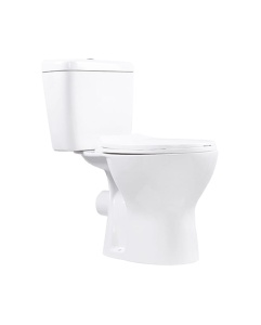 Kompakt biały wc z deska  Zeta RIM Lavita