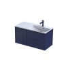 Szafka z umywalką prawą  i cargo  100 cm  granatowa Siena Oristo  or45-100-p -14**Wysyłka gratis**