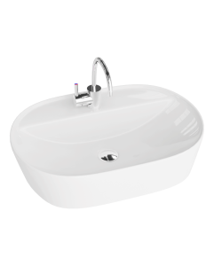 Umywalka ceramiczna  nablatowa Pereya 50 Lavita 