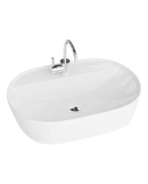 Umywalka ceramiczna  nablatowa Pereya 50 Lavita 