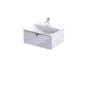 Szafka Siena 1 szuflada 60  biały połysk Oristo  OR45-SD1S-60-1  