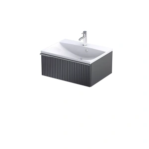 Szafka czarny  mat 1 szuflada Etna Oristo OR52-SD1S-60-8R 