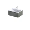 Szafka 1 szuflada ryflowana oliwkowy mat Oristo OR36-SD1S-60-17R  