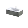 Szafka 1 szuflada oliwkowy mat ryflowana 80  Oristo OR36-SD1S-80-17R    