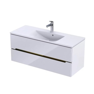 Szafka Silver uni 120 biało złota  Oristo  or33-sd2s-120-1-v5