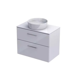 Szafka z blatem Geo 80 biała KO01-ZB2S-80-1