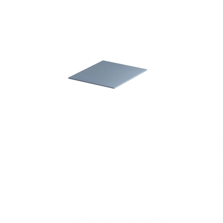 oristo blat uniwersalny 40 cm szaroniebieski mat or00-bu-40-16