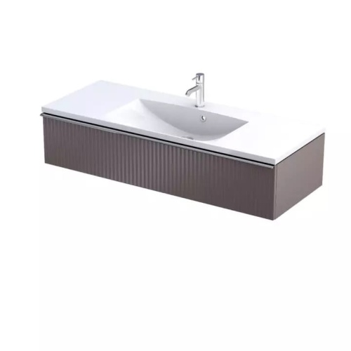 szafka Etna 120 cm jedna szuflada kolor mokka mat