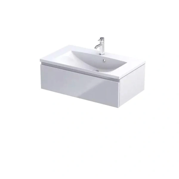 Szafka 80 1 szuflada biały połysk Oristo OR36-SD1S-80-1 