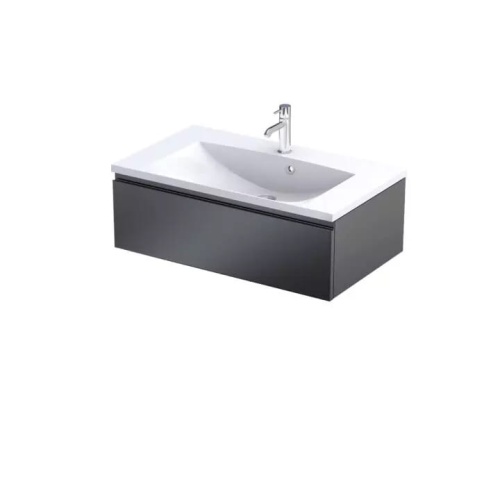 Szafka 80 1 szuflada czarny mat