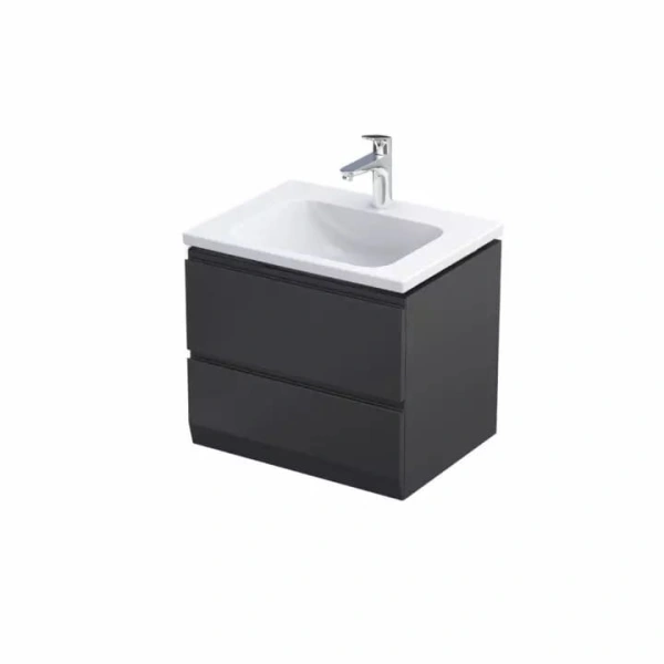 Szafka  60 dwie szuflady Brylant czarny mat OR36-SD2S-60-8-V3  