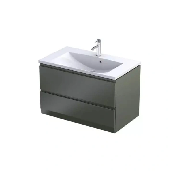 Szafka  80 dwie szuflady Brylant oliwkowy mat OR36-SD2S-80-17-V3     