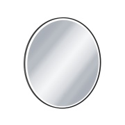 lustro corido 80 cm czarna rama