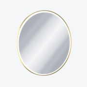 lustro corido 80 cm w złotej ramie