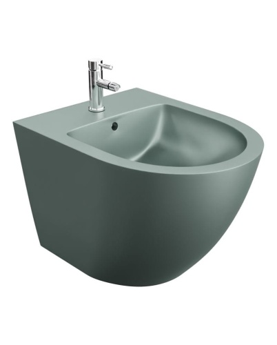 Bidet wiszący model  sinto kolor grey. Bidet półokragly podwieszany w kolorze grey Firmy Lavita.