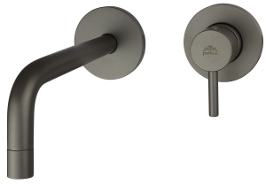 Bateria umywalkowa, ścienna, grafit , Paffoni ,Light ,lig004MG Dostawa GRATIS !!!   