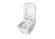 Miska WC wisząca ROCA GAP SQUARE Rimless biała