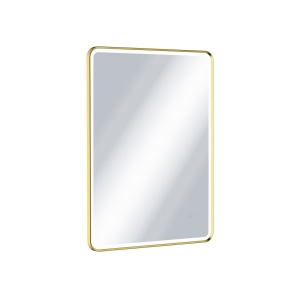 Corido lustro 80x60 prostokątne, LED złoty połysk DOEX.CO080.060.GL Excellent 