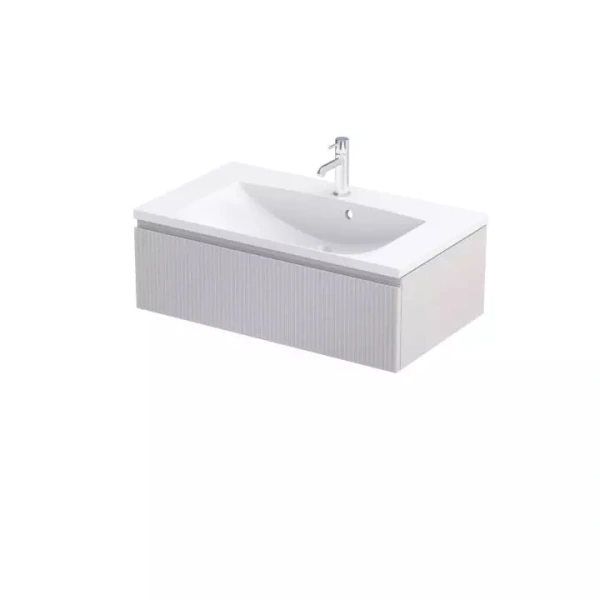 Szafka 1 szuflada piaskowy mat ryflowana 80  Oristo OR36-SD1S-80-10R      
