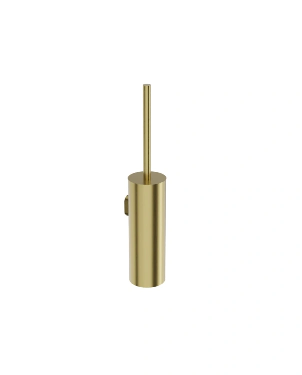 Szczotka wc wisząca Senso kolor Brushed gold .