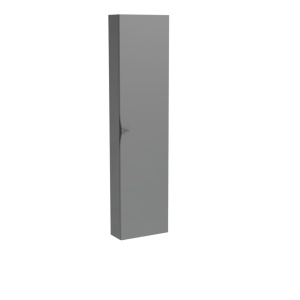 Słupek wiszący łazienkowy  Oristo  Siena, 40 cm szary mat OR45-SB1D-40-12.