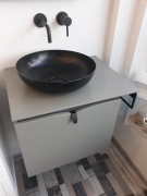 Bateria umywalkowa ścienna